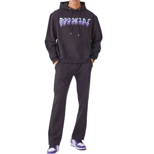 กางเกงวอร์มลำลองสไตล์สตรีทแวร์ผ้าฝ้ายเฟรนช์เทอร์รี่สำหรับผู้ชาย ขายส่ง บริการ OEM กางเกงจ็อกเกอร์แบบเรียบ กันน้ำ - Product Image 2