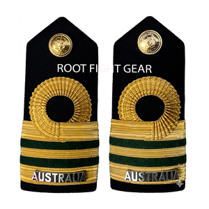 Australian Epaulettes designed to display rank or hierarchy using embroidered stripes or symbols - Product Image 3