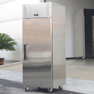 Congelador de Una Puerta de Acero Inoxidable de Alta Gama, Refrigerador para Cocina Comercial, Estilo Americano - Product Image 4