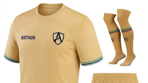 Vintage Soccer Jersey Football Shirt Custom Team Uniform Player Name Front Breathable Anti-Bacterial Anti-UV Quick Dry Short - Product Image 2