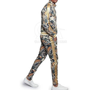 ชุดวอร์มกีฬาผู้ชายระบายอากาศได้ดี รุ่นสั่งทำพิเศษ ปี 2026 ชุดวอร์มพิมพ์ลายดีไซน์หรูหราสำหรับผู้ชาย - Product Image 2