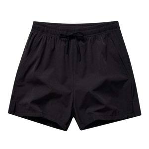 Shorts de sport légers et écologiques pour hommes, en polyester et coton respirant, à séchage rapide, avec cordon de serrage – Vente en gros - Product Image 4
