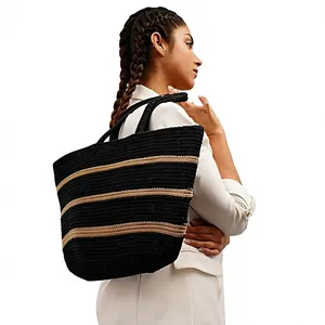 Hot Sale Custom Printed Geometric Pattern Jute Bag Promotional Tote for Advertising Campaigns Use Available for Wholesale Supply - Product Image 6