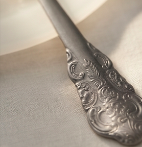 <b>Vintage</b> Royal Design Silver Flatware Set Elegant <b>Cutlery</b> For Family Gatherings Weddings Or Daily Dining Handcrafted - Product Image 2