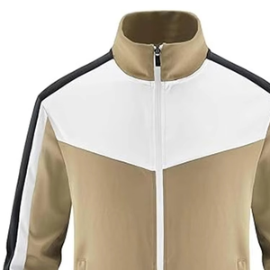 Men's Athletic Tracksuit Set Full Zip Jacket Sweatpants Breathable Quick Dry Lightweight <b>Towel</b> Loop Casual Loose Fit Sports - Product Image 4