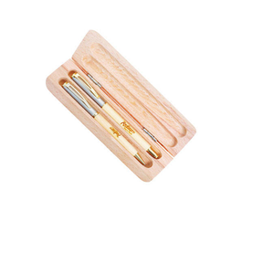 Porte-stylos/support en bois d'acacia au design unique pour bureau, décoratif et promotionnel, à prix abordable. - Product Image 3