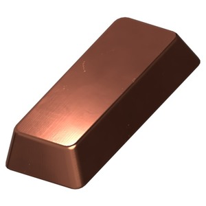 Lingote de Cobre Puro de 1 kg de Peso Personalizado, Bloque de Cobre Pulido de Alta Densidad para Fundición de Joyas y Uso Industrial - Product Image 2