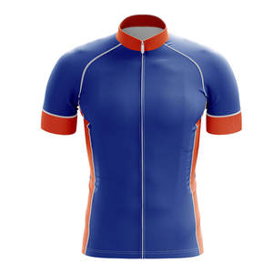 Conjunto de Jersey de Ciclismo Unisex sin Mangas con Cuello en V, Transpirable, de Poliéster que Absorbe la Humedad, con Nombre de Equipo Personalizado, Marca Impresa por Transferencia de Calor - Product Image 5