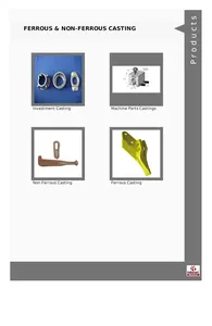 Accesorios de hierro fundido personalizados y soluciones de fundición industrial, estructura duradera, ingeniería de precisión, acabado liso, aplicación en diversas aplicaciones. - Product Image 2