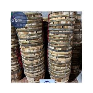 HOT SELLING Vintage <b>Circle</b> <b>Wooden</b> Bushel Basket Eco Friendly Harvest Basket Supply - Product Image 1