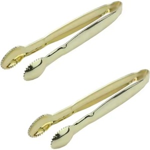 Pince à glace en acier inoxydable avec motif tête de cerf, qualité alimentaire, compatible lave-vaisselle, résistante à la chaleur 230°C, style simple, pince à salade - Product Image 3