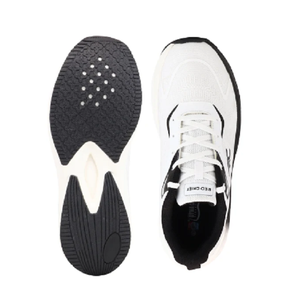 Baskets de course basses Snow White pour hommes – Chaussures de sport confortables à lacets, respirantes avec semelle amortie - Product Image 5