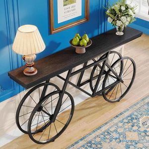 Narrow Console <b>Table</b> for <b>Sofa</b> & Entryway Console <b>Tables</b> Product Category - Product Image 4