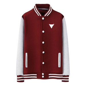 Veste de sport décontractée d'hiver la plus vendue pour homme, avec col montant et logo frontal, coupe-vent, respirante et écologique - Product Image 1