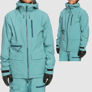 Veste de ski unisexe isolée et chauffante, écologique, imperméable 10 000 mm, coupe-vent, à capuche, pour sports d'hiver en plein air, vente en gros - Product Image 4
