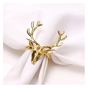 ชุดแหวนรัดผ้าเช็ดปากโลหะเกรดโรงแรมหรู สำหรับบริการโรงแรมและจัดเลี้ยง - Product Image 4