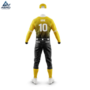 Uniformes de Béisbol de Alto Rendimiento, Nuevo Producto de Moda 2026, Poliéster Duradero, Nombre, Número y Logotipo Personalizados para Equipos Deportivos - Product Image 3