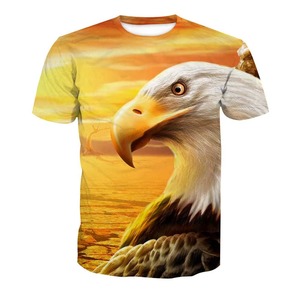 Camiseta Deportiva de Poliéster/Algodón Ecológica, Transpirable y de Secado Rápido con Estampado por Sublimación de Alta Calidad para Hombre, Último Diseño - Product Image 2