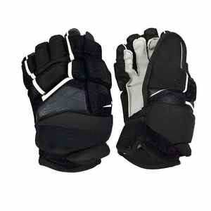 ถุงมือฮอกกี้น้ำแข็งยี่ห้อ Hopewinn รุ่น OEM ขายดี พร้อมตัวล็อคแบบหัวเข็มขัด กันน้ำ ซิลิโคนและไนลอน โฟม PE ความหนาแน่นสูง - Product Image 4