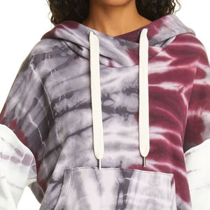 Vêtement surdimensionné avec motif Tie-Dye, manches longues, coupe ample confortable, matière polaire douce pour un confort optimal 2026 - Product Image 5