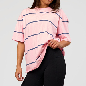T-shirts personnalisés vintage en coton/élasthanne pour femmes, style coréen, coupe ajustée – Design uni, couleurs et tailles personnalisables - Product Image 5