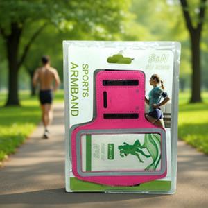 S N Sports Armband <b>Pink</b> Size 3.7 4.0 For Phone Running Workout - Product Image 3