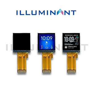 จอแสดงผล TFT-LCD แบบ COG FPC ขนาด 1.3 นิ้ว ความละเอียด 240x240 พิกเซล แบบ IPS สี่เหลี่ยมจัตุรัส ความสว่าง 400 นิต พร้อมอินเทอร์เฟซ RGB และไฟแบ็คไลท์ LED สีขาว - Product Image 4