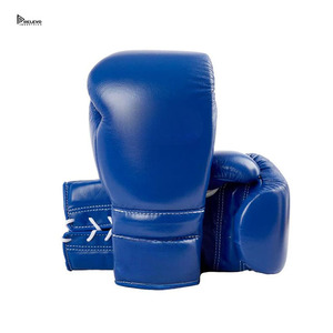 Guantes de Boxeo de Cuero Nuevos de Relevo Industries, Guantes de Entrenamiento con Cordones y Dedos Completos para Adultos, Equipo de Boxeo - Product Image 3