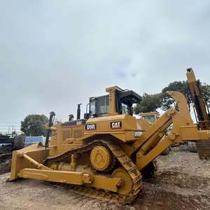 Bulldozer sur chenilles hydraulique d'occasion CATT D9R, moteur Cummins, puissance 242 kW, prix bas, engin de construction avec moteur - Product Image 5