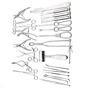 Juego de Instrumentos Quirúrgicos Ortopédicos Tegra, 25 Piezas, Kit Quirúrgico de Acero Inoxidable, Herramientas Manuales de Alta Calidad y Precisión, CE - Product Image 1