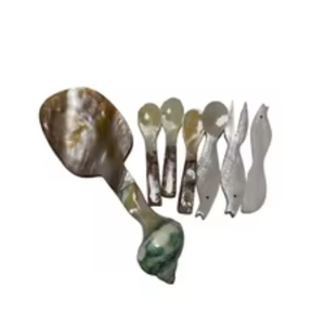 Vietnam Seashell <b>Spoon</b> Handmade Natural Shell Dining Utensil Decorative <b>Serving</b> Tableware Wholesale - Product Image 2