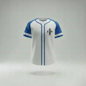 Camisetas de Béisbol de Poliéster 100% con Impresión Digital de Alta Calidad, Transpirables, de Secado Rápido, Cuello en V, Manga Corta, RIVIAN - Product Image 2