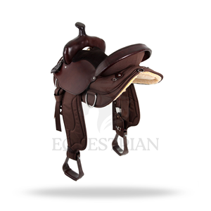 Western Trail Saddle Horse Riding Saddle Equestrian <b>Equipment</b> - Product Image 3