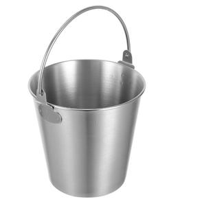 Grand seau à glace en cuivre inoxydable pour fêtes et bars, présentoir à boissons, pour champagne et vin, importé d'Inde - Product Image 3