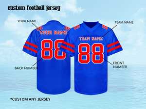 Custom 2025 Sublimation American Football Wear Uniforms Fully Customization Embroidery American Football Jerseys - Product Image 3