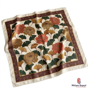 Premium Quality Printed <b>Scarf</b> Soft Fabric Head <b>Scarf</b> <b>White</b> Label Service OEM ODM Textile Manufacturer Bali Custom Fabric Product - Product Image 2