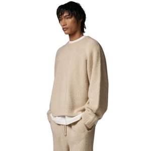 Pull décontracté en tricot bouclé Stone Raglan pour homme, confortable, élégant, chaud et tendance pour l'hiver - Product Image 6