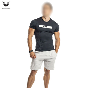 Ropa Deportiva Ligera y Ecológica en Diferentes Colores, Alta Calidad, Precio al por Mayor, Estilo Moderno, Camisetas de Gimnasio para Hombre - Product Image 3