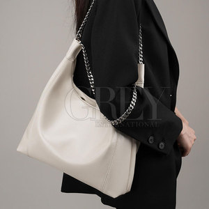 Nuevo Bolso Bandolera de Cuero Genuino con Cierre, Diseño Clásico y Ligero, para Mujer, Ideal para Uso Diario y Fiestas - Product Image 3