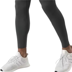 Nouveau Collant de Compression Long pour Homme, Taille Élastique, Noir Uni, en Spandex et Nylon, pour l'Entraînement, 220 g/m², Vente en Gros, Meilleure Vente - Product Image 4