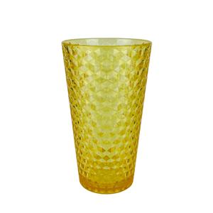 18 oz Vintage Diamond Design Break Resistant <b>Plastic</b> <b>Tumbler</b> for Home Restaurant Party Use - Product Image 1