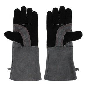 Guantes de Soldadura de Cuero Vacuno, Protección UV, Impermeables, Antideslizantes, Unisex, para Uso en Exteriores - Product Image 1