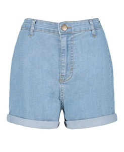 Shorts en jean taille haute pour femme, en denim de coton, à ourlet brut, pour l'été, vente en gros, haute qualité, mode féminine - Product Image 6