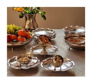 Glass And Stainless Steel Food Bowl With Tray Fabulous Design Kitchenware <b>Chocolates</b> Dessert Bowl By Home Arts - Product Image 6