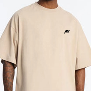 Camisetas de Hombre al por Mayor, 100% Algodón Grueso, Corte Holgado, Cuello Redondo, Estilo Urbano Personalizado, Proveedor a Granel, Marca Privada, EE. UU. - Product Image 3