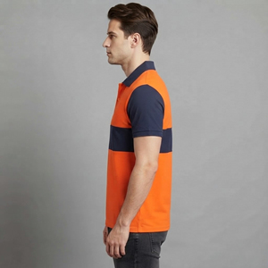 เสื้อโปโลผู้ชายผ้าปิเก้ 2 สี ปักโลโก้ตามสั่ง ผ้าฝ้าย 100% ขายส่ง พร้อมโลโก้แบบกำหนดเอง 2 สี สไตล์สตรีทแวร์ - Product Image 6