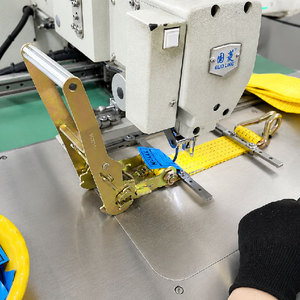 Sangle d'arrimage à cliquet en polyester robuste 50 mm 3000 kg pour la logistique et la fixation de marchandises, fournisseur direct d'usine, logo personnalisé - Product Image 4