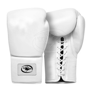 Gants de boxe en cuir de qualité supérieure Easy Fit avec sangle de poignet antidérapante et réglable, design élégant personnalisable pour l'entraînement des adultes - Product Image 5