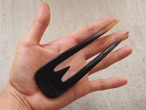 Horquilla de cuerno de búfalo de súper calidad para niñas, para un nuevo look diario, accesorios de joyería increíbles, pin nuevo - Product Image 2