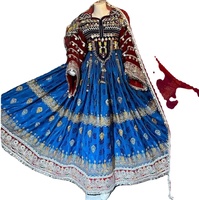 Nouvel ensemble de robes maxi afghanes en mousseline brodée de dentelle, en cachemire massif et écologique, pour mariages et fêtes, vente en gros